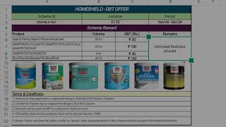 Berger Paints Homeshield DBT Offer November To December 2024 [upl. by Nahtonoj]