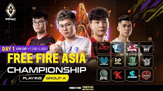 Free Fire Asia Championship PlayIns Ngày 1  HQ xuất sắc giành top 1 BXH tiến thẳng vào Chung Kết [upl. by Beauregard493]