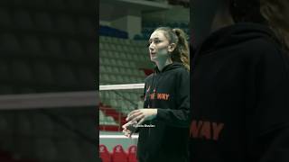 Eczacıbaşı maç öncesi ısınma eczacıbaşı volleyball keşfet sultanlarligi [upl. by Anaicilef401]