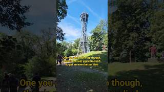 Climbing Schlossberg tower over Freiburg germany travel hike [upl. by Paley]