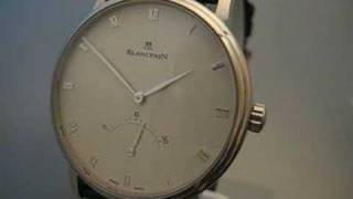 Blancpain Villeret retrograde seconds [upl. by Norreg]