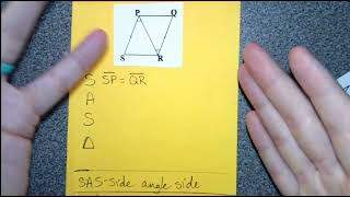 Unit 52 Congruence Foldable Notes [upl. by Ettennil825]