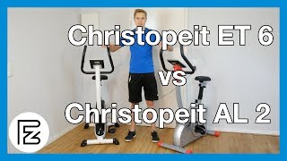 Christopeit ET 6 vs Christopeit AL 2  Ergometer im Vergleich [upl. by Yednarb]