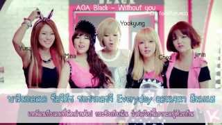 Thaisub AOA Black  Without you [upl. by Notnilc]