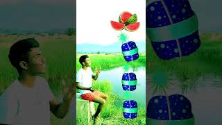 Rounding boom to  Lichi watermelon fruit name magic Video [upl. by Eniluap104]