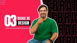 03 Dicas de Design para posts incríveis nas Redes Sociais  Dicas Sebrae [upl. by Catha]