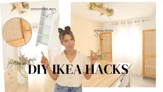 Vitrinas de Diseño con unas Estanterías Baratas de IKEA ✨ Ideas para comedor pequeño ✨ IKEA HACKS [upl. by Odnolor]