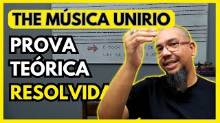 THE Unirio 2024  Prova Teórica Resolvida [upl. by Acassej]