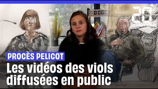 Procès des viols de Mazan  Les accusés mis face aux vidéos de leurs actes [upl. by Aidnama136]