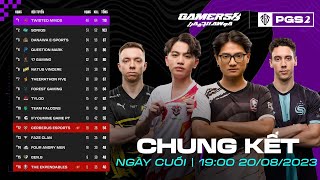 🏆 PGS 2  CHUNG KẾT  NGÀY CUỐI 🇻🇳 CES 🇻🇳 TE SQ NAVI FAZE 🇨🇳 17 🇰🇷 GEN 🇨🇳 4AM 🇹🇭 T5 [upl. by Annaik]