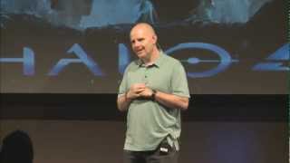 Eurogamer Expo 2012 Halo 4 Developer Session with Frank OConnor [upl. by Ynehpets410]