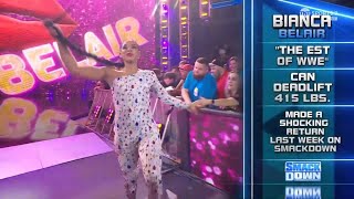 Bianca Belair Entrance  WWE SmackDown October 27 2023 [upl. by Arocal]