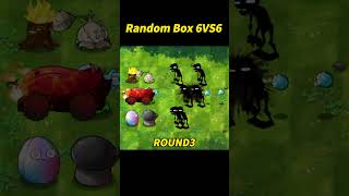 PVZ 1 Fusion Challenge 6 Plant Boxes vs 6 Zombie Boxespvz plantsvszombies pvzchallenge [upl. by Leandre]