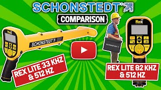 Schonstedt Rex LITE DualFrequency Pipe and Cable Locator Review Comparison [upl. by Delmor]