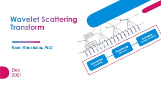 Waveletsbased Feature Extraction  Part2 Wavelet Scattering Transform [upl. by Roseanna]