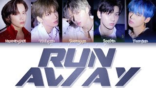 TXT  Run Away Color Coded Lyrics EngRomHan [upl. by Grinnell]