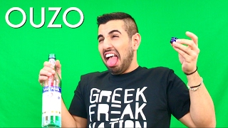 American Trying Ouzo for the First Time [upl. by Ahsimrac385]