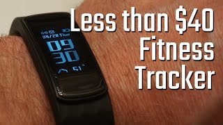 Best Fitness tracker for under 40 Lintelek smart watch activity tracker review [upl. by Rapsac]