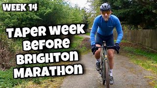 Taper week before Brighton Marathon [upl. by Retsevel]