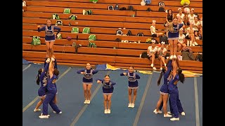 Hilo High Cheer CoEd 2nd Cheer Competition 20242025 [upl. by Allehs]