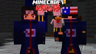 Akatsuki and Leaf INVADE the MIST Village in Naruto Minecraft [upl. by Freddie]