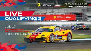 Ferrari Challenge North America  Indianapolis Qualifying 2 [upl. by Ahsiekit]