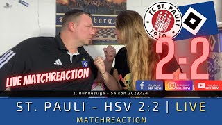 🔴LIVE St Pauli  HSV 22  Derby in Hamburg  Stadtderby  Match Reaction [upl. by Eelarac]