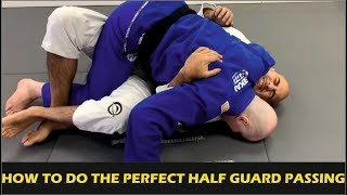 How To Do The Perfect Jiu Jitsu Half Guard Passing by John Danaher [upl. by Gershom]