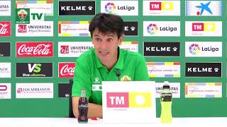 Elche CF Oficial  RP Pacheta Post Elche  Granada COPA  130918 [upl. by Eimmat]