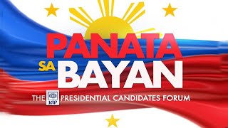 Panata sa Bayan The KBP Presidential Candidates Forum [upl. by Featherstone33]