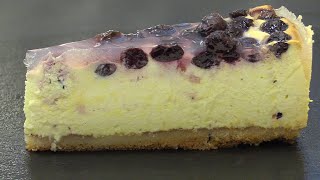 Heidelbeere Käsetorte Schritt für Schritt mit Rezept [upl. by Cottrell]