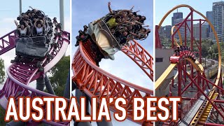 Top 10 Roller Coasters in Australia [upl. by Lzeil176]