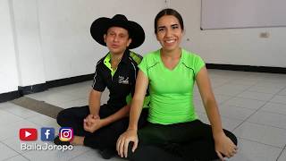 APRENDER A BAILAR JOROPO ON LINE  PASO BÁSICO DEL BAILE DEL JOROPO [upl. by Leonsis]