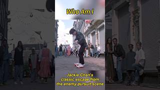 Jackie Chans classic escape from the enemy pursuit scene movie film shorts [upl. by Ainevuol]