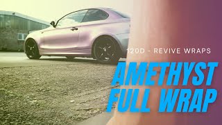 BMW 1 Series  Amethyst Full Wrap [upl. by Killy]