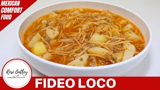 SOPA DE FIDEOS CON CARNE MOLIDA Y VERDURAS  ALE DE NAVA [upl. by Aldis]