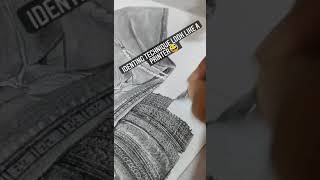 indenting technique looks like a printer 😍🤗🔥by its art adda [upl. by Betta]