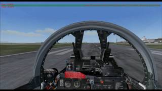 F86 Takeoff From KSEA [upl. by Trumaine789]