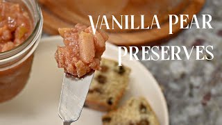 Delicious And Sugar Free Vanilla Pear Preserves [upl. by Karli]