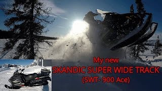 My new SKANDIC SWT 900 Ace Super wide track [upl. by Graniela774]