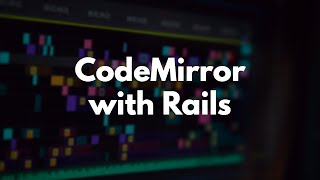 How to use CodeMirror with Ruby on Rails  Preview [upl. by Attayek]