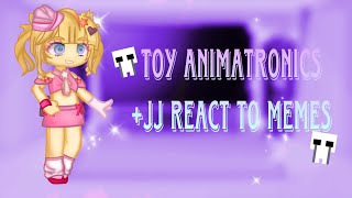 Toy Animatronics  JJ react to FNAF 2 memes  MyChannelRors [upl. by Otter]