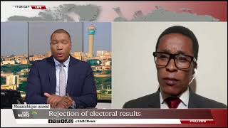 Zimbabwe President undressed over election fraud in Mozambique be Prof Talent Rusere on SABC News [upl. by Hardie]