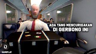 Pengalaman Mengerikan Naik Kereta Api Sendirian  Creepy Waves FM Train Depart Full Game [upl. by Ymmat]