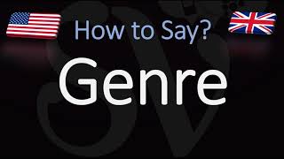 How to Pronounce Genre CORRECTLY [upl. by Ordnazil]