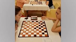 Motrichko  Jalg European Draughts Championship 2024 rapid [upl. by Lund172]