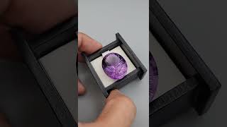 Natural Amethyst  Origin Brazil  Weight 6132 Carat amethyst amethyststone amethystjewelry [upl. by Ennairoc580]