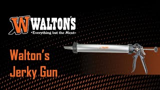 Waltons Jerky Gun REVOLUTIONIZES Homemade Snacks [upl. by Epolulot380]