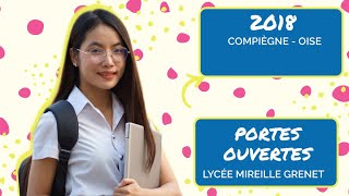 PORTES OUVERTES  LYCEE MIREILLE GRENET  2018 [upl. by Adnilym]