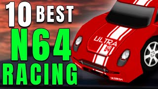 Top 10 N64 RACING GAMES OF ALL TIME According to Metacritic [upl. by Rainger]